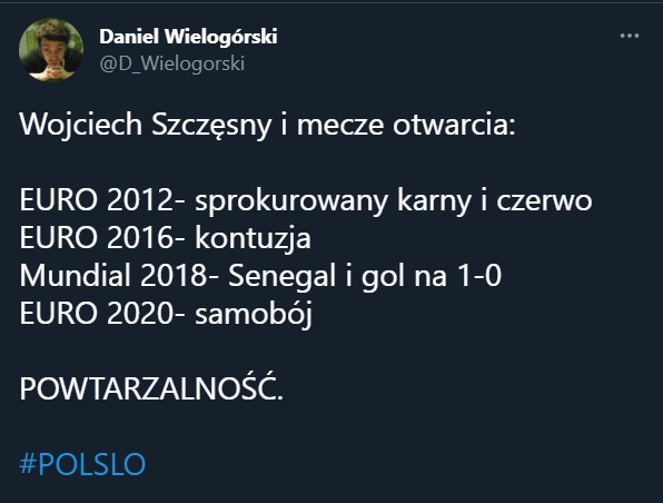 Wojciech Szczęsny i mecze otwarcia na turniejach!